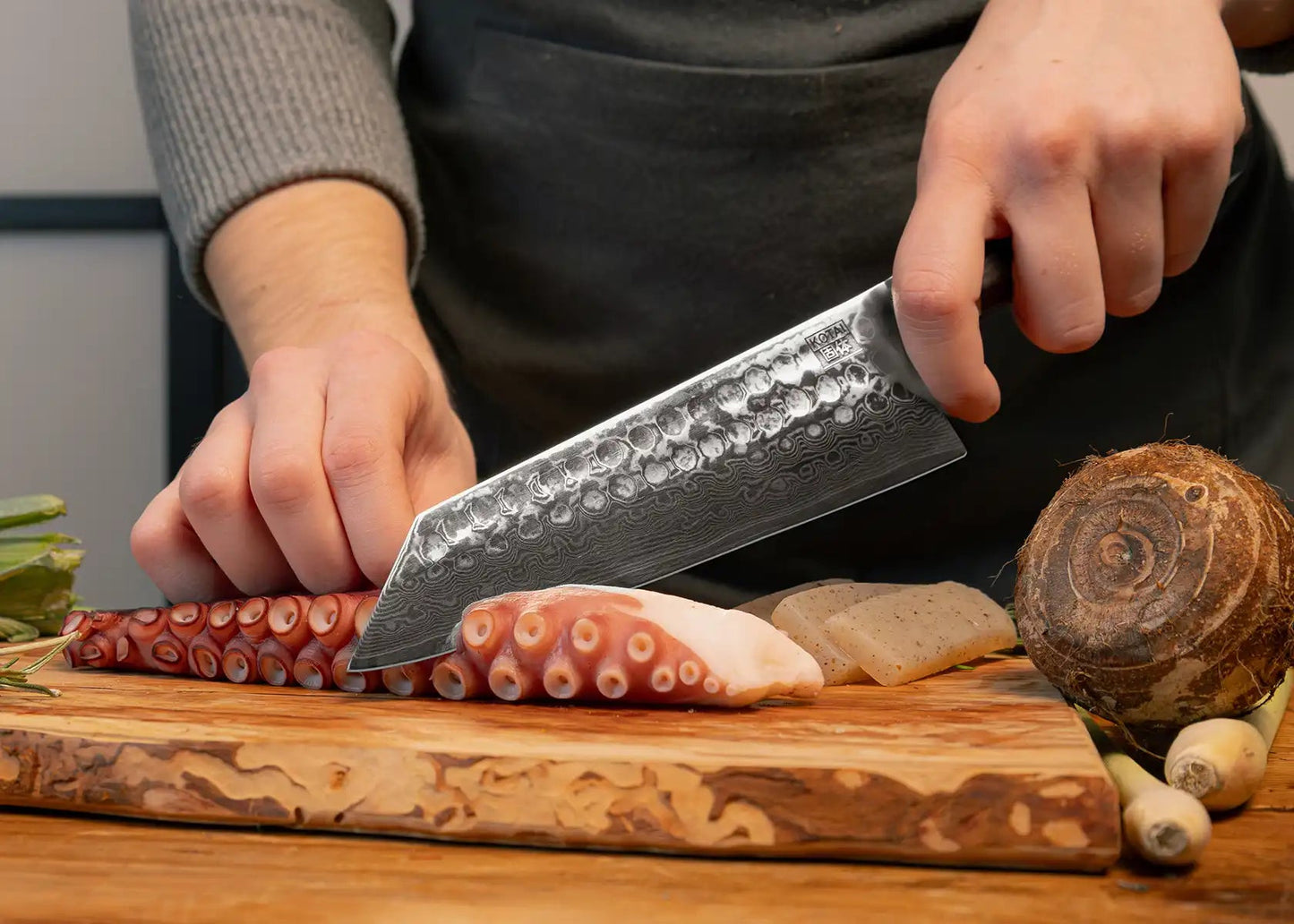 Santoku - lame de 17 cm - collection BUNKA DAMAS