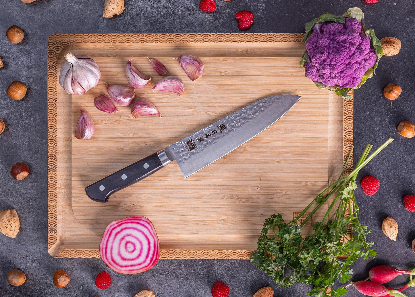 Santoku - lame de 18 cm - collection TSUBAME