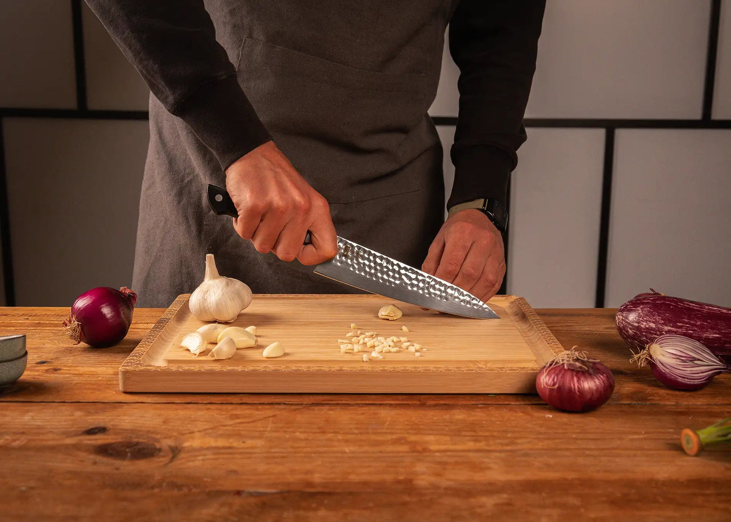 Couteau de Chef Gyuto 200 cm - Collection Hashi Tsuchime