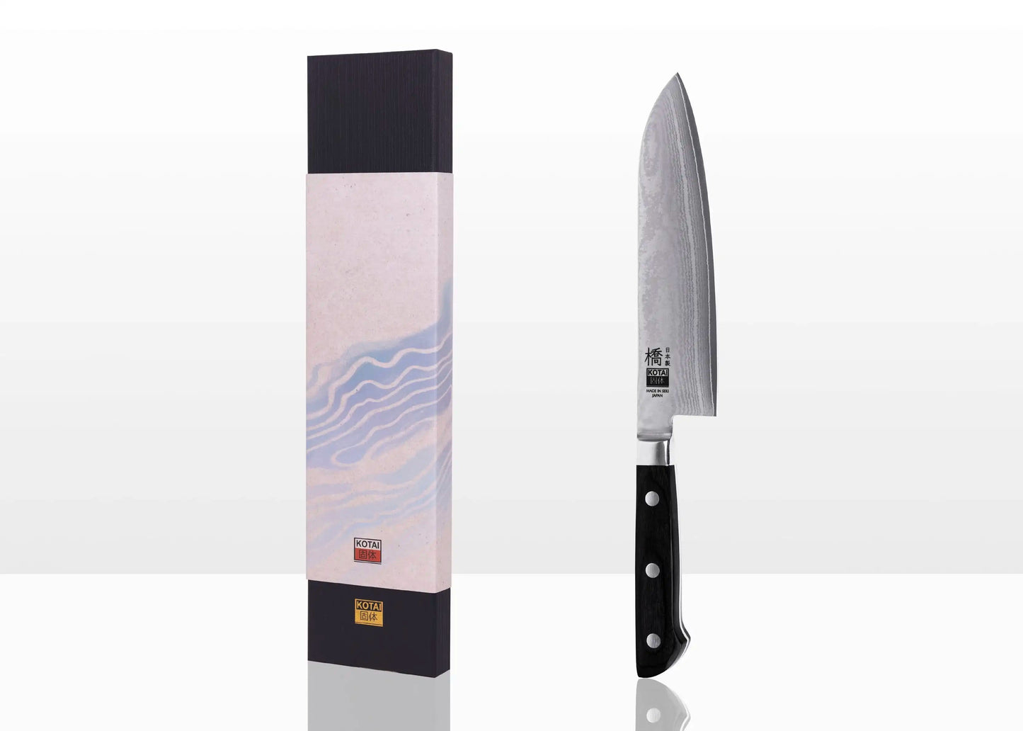 Couteau Santoku 180 mm - Collection Hashi Damas
