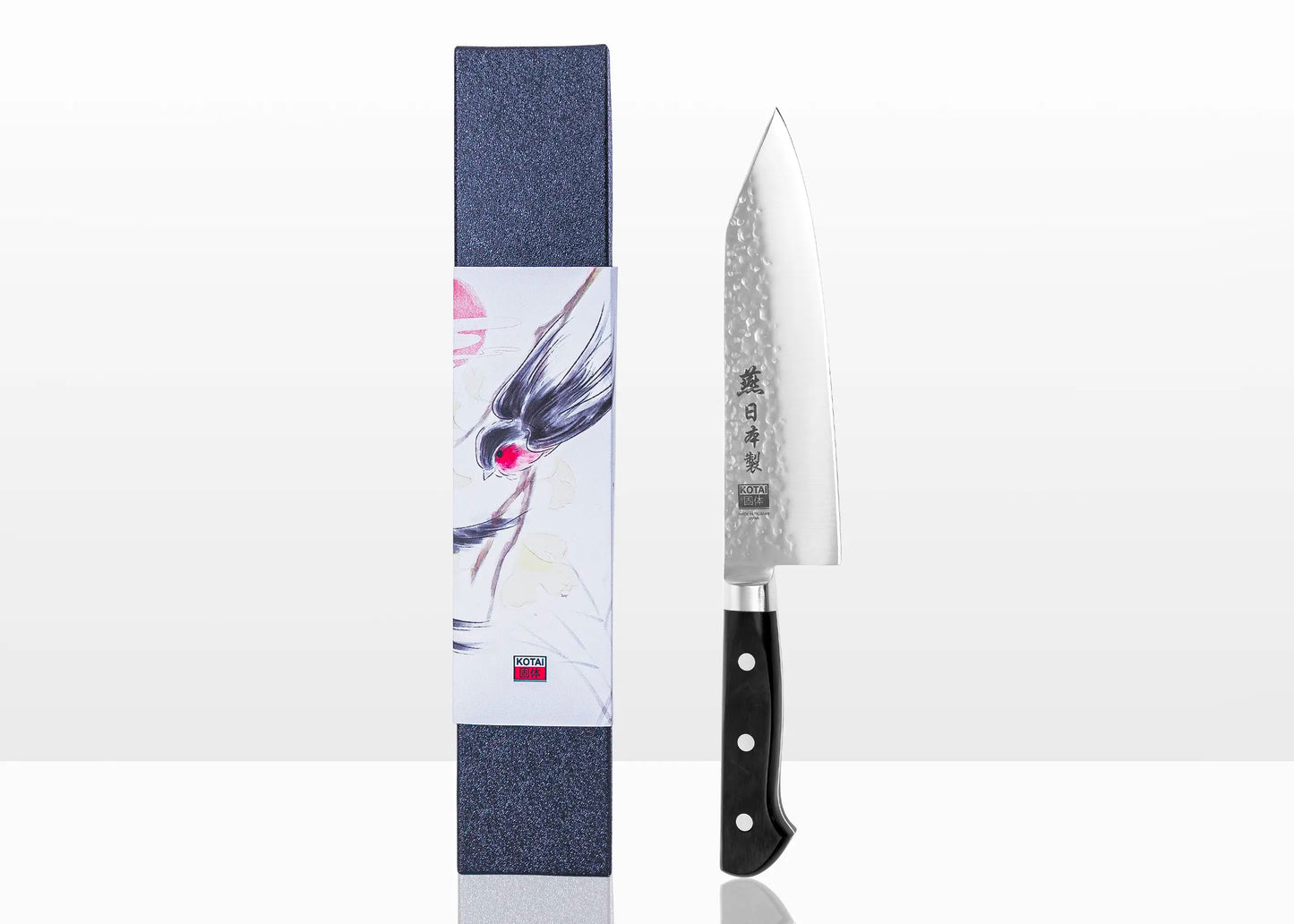 Santoku Bunka - lame de 18 cm - collection TSUBAME