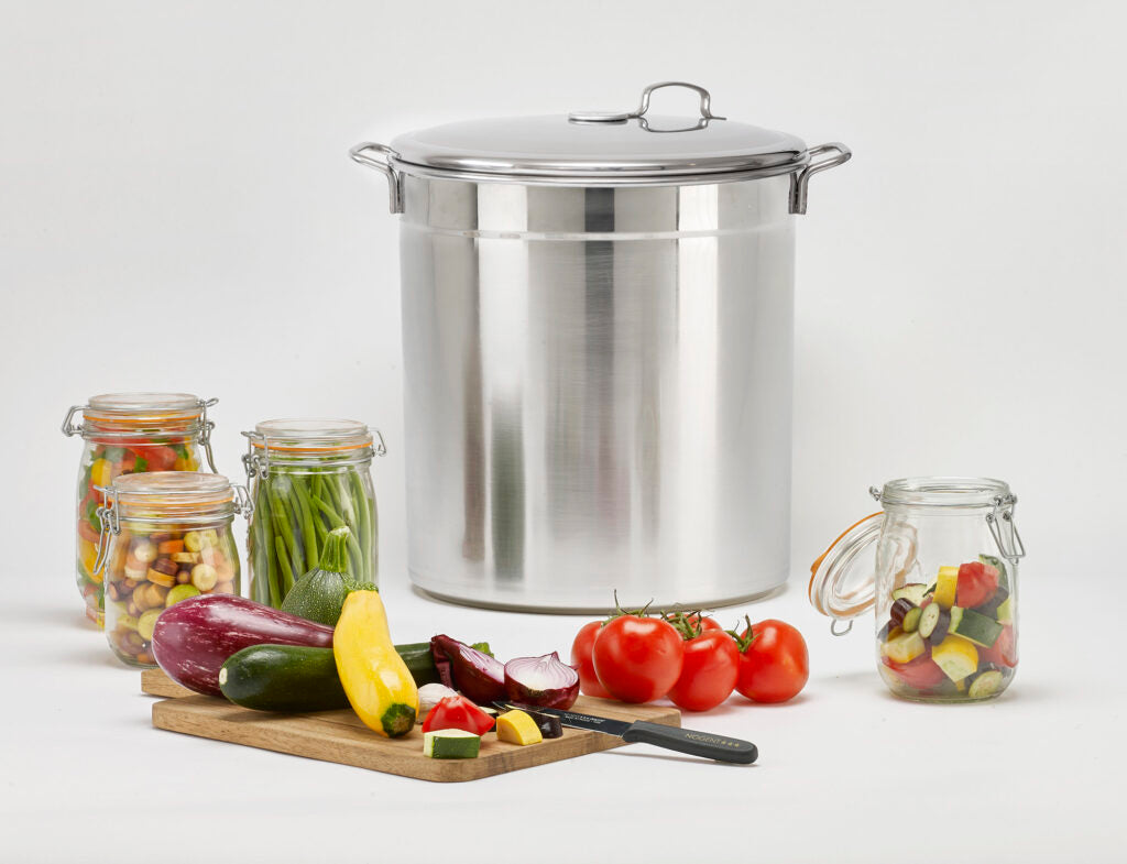 BOUILLEUR/TRAITEUR 12 BOCAUX INOX – 37L