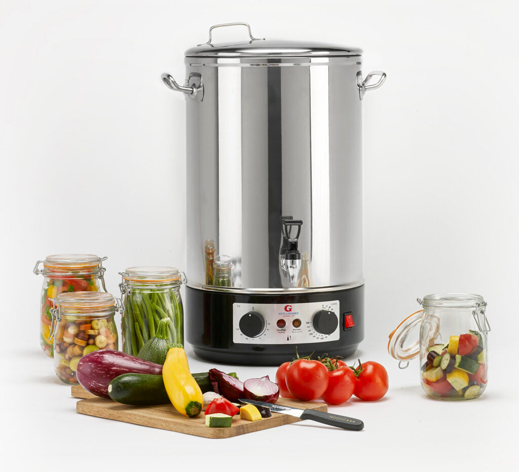 BOUILLEUR A BOCAUX / TRAITEUR ELECTRIQUE INOX 10 BOCAUX/32L