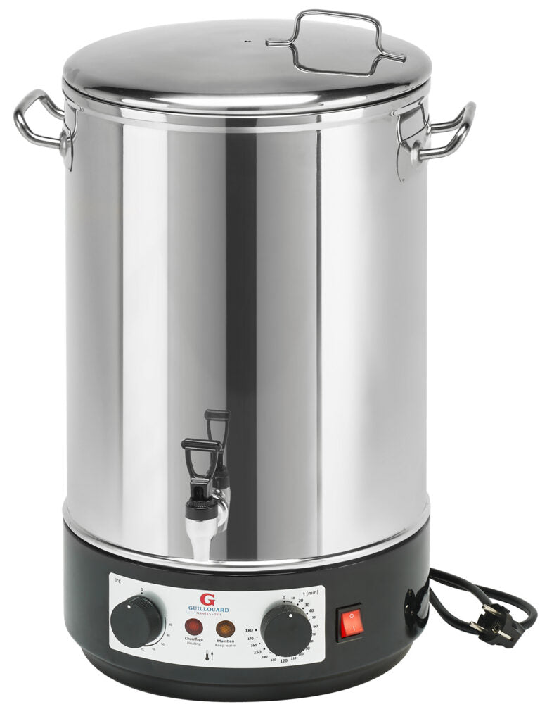 BOUILLEUR A BOCAUX / TRAITEUR ELECTRIQUE INOX 10 BOCAUX/32L