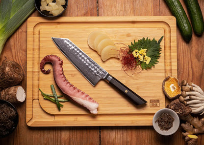 Santoku - lame de 17 cm - collection BUNKA DAMAS