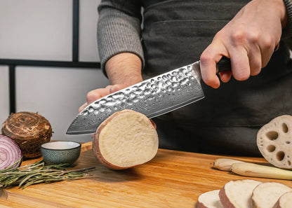 Santoku - lame de 18 cm - collection PAKKA DAMAS
