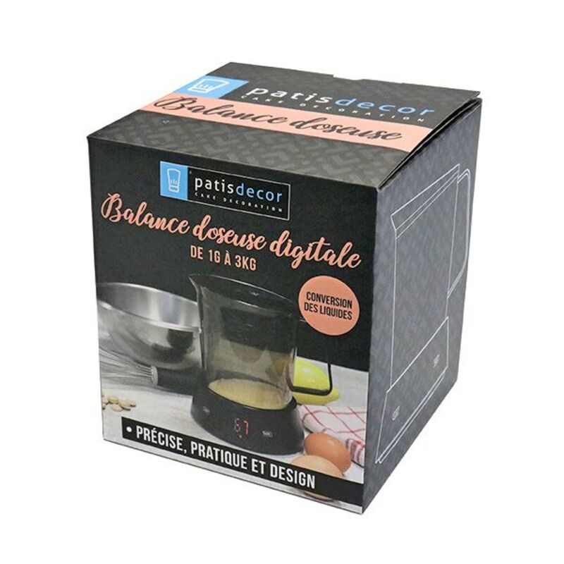 BALANCE DOSEUSE  DIGITALE 1G A 3KG