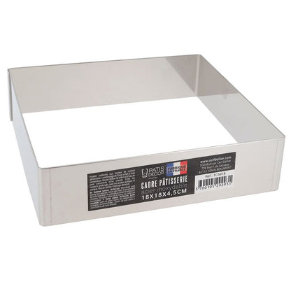 Cadre à mousse et entremets hauteur 4.5cm