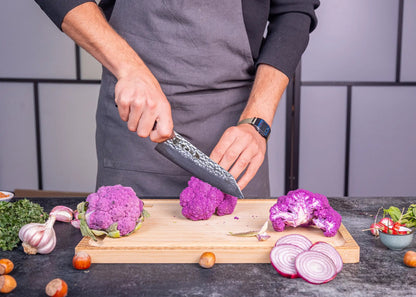 Santoku Bunka - lame de 18 cm - collection TSUBAME