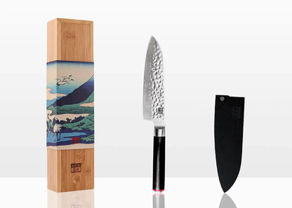 Couteau professionnel 18 cm style Santoku