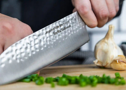 Couteau professionnel 18 cm style Santoku