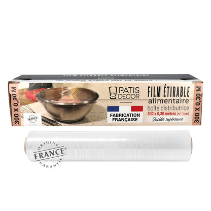 Film étirable fabrication française 300m x 30 cm