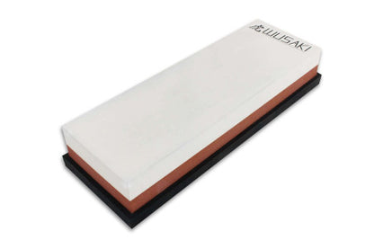 Pierre à aiguiser grains 1000/3000 + socle