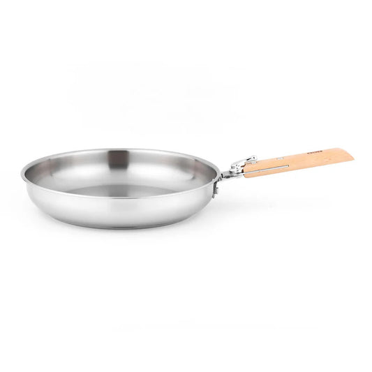 Poêle amovible 28 cm acier inoxydable tous feux